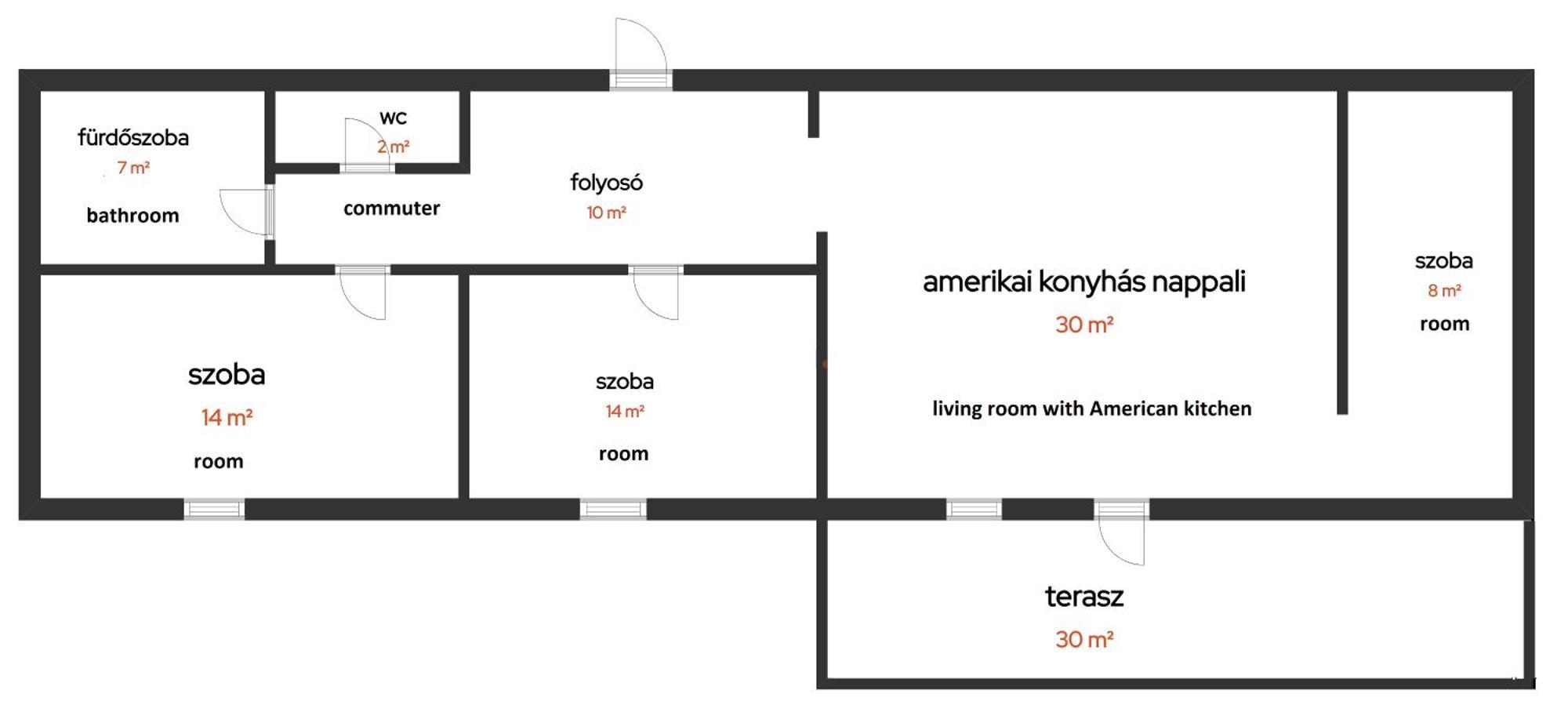 Aqua Apartman Tiszaújváros Eksteriør billede